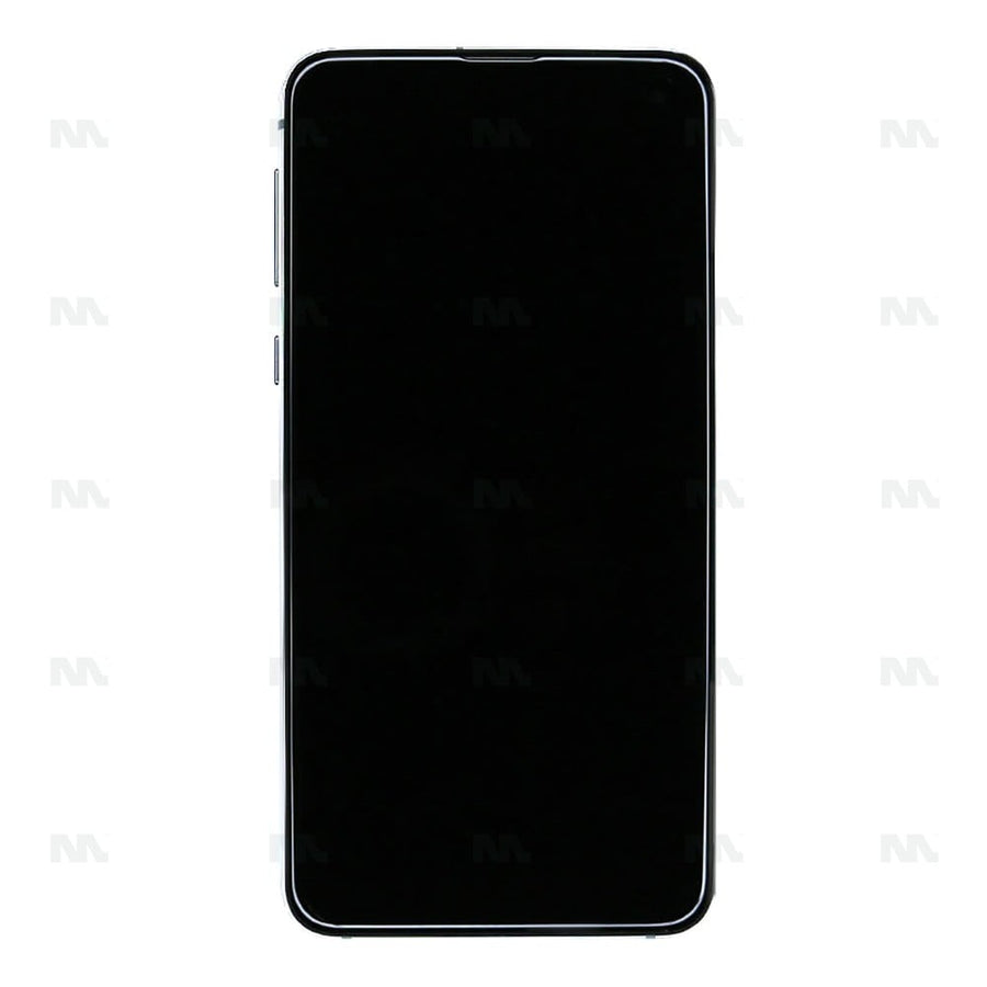 Chassis + Ecran Officiel Service Pack + Vitre pour Samsung Galaxy S10e G970F - Prism White