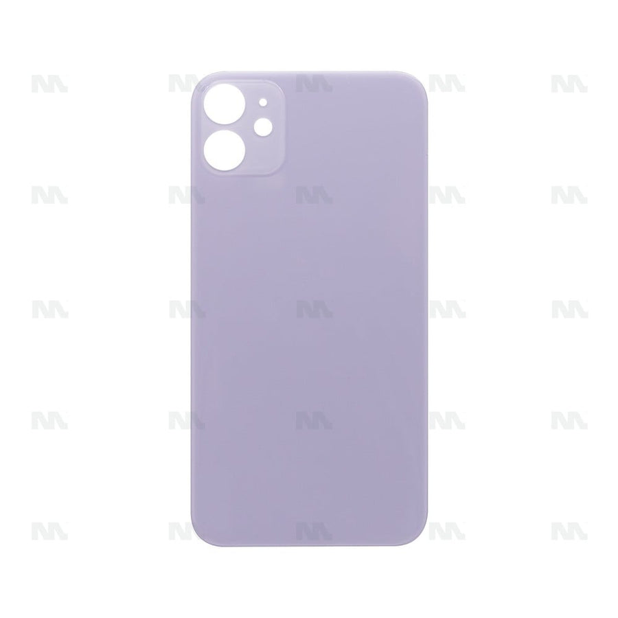 Vitre Arrière avec bloc complet pour Apple iPhone 11, Violet, Compatible