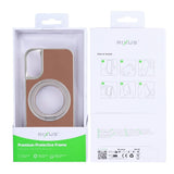 Étui Rixus MagWrap pour Apple iPhone 17 marron