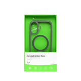 Coque Rixus Crystal Amber pour Apple iPhone 16 - Gris