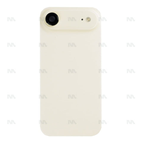 Vitre arrière avec NFC (Grand contour caméra) Originale Démontée pour Apple iPhone 17 Air - Or Clair