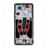 Chassis + Ecran Original OEM + Vitre pour Oppo Reno 10 CPH2531 - Silvery Grey