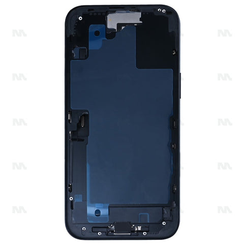 Boîtier avec petites pièces pour Apple iPhone 16 Plus – Noir – OEM