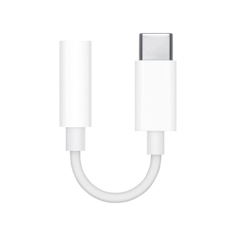 pour Apple USB-C To 3.5 mm Audio (MW2Q3ZM / A) - Port White