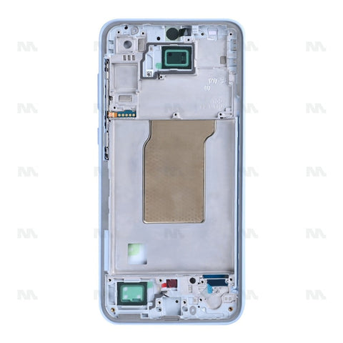 Cadre central pour Samsung Galaxy A35 A356B – Bleu glacier – OEM