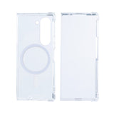 Étui anti-éclatement Rixus avec MagSafe pour Samsung Galaxy Z Fold6 transparent