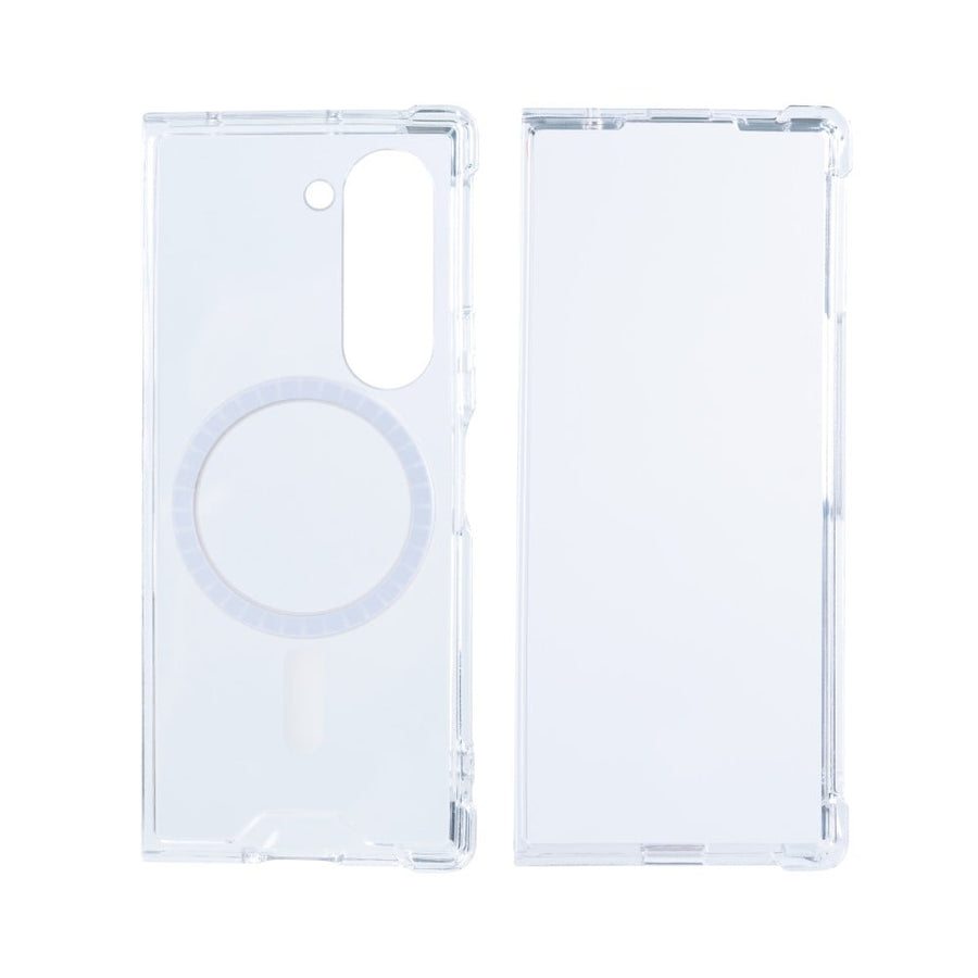 Étui anti-éclatement Rixus avec MagSafe pour Samsung Galaxy Z Fold6 transparent
