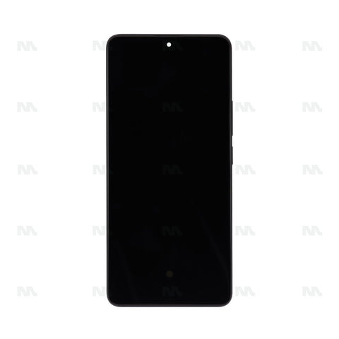 Chassis + Ecran Original OEM + Vitre pour Xiaomi Redmi Note 13 Pro 5G (2312DRA50C / 2312CRAD3C) - Noir