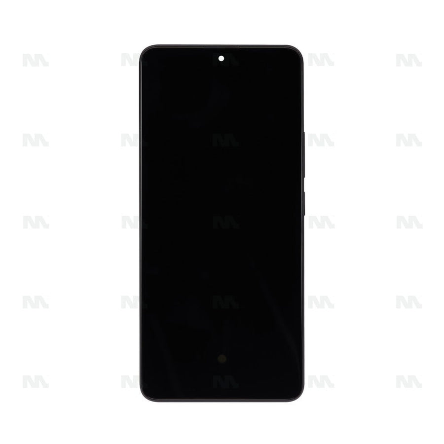 Chassis + Ecran Original OEM + Vitre pour Xiaomi Redmi Note 13 Pro 5G (2312DRA50C / 2312CRAD3C) - Noir