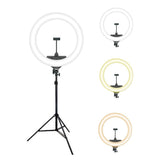 Anneau lumineux et support pour selfie Rixus RXLG14 14 pouces