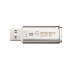 Clé USB cryptée Kingston 64 Go IronKey Locker Plus 50 AES vers Cloud - IKLP50/64 Go