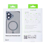 Étui Rixus Classic 04 avec MagSafe pour Apple iPhone 16 Plus gris