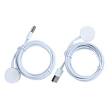 Chargeur magnétique Watch Series vers câble USB 200 cm blanc