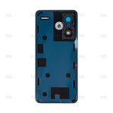 Vitre arrière pour Xiaomi Redmi Note 13 Pro Plus 5G avec objectif, blanc clair de lune, OEM