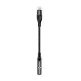Adaptateur audio Lightning vers 3,5 mm femelle Rixus RXMU36L, 10 cm