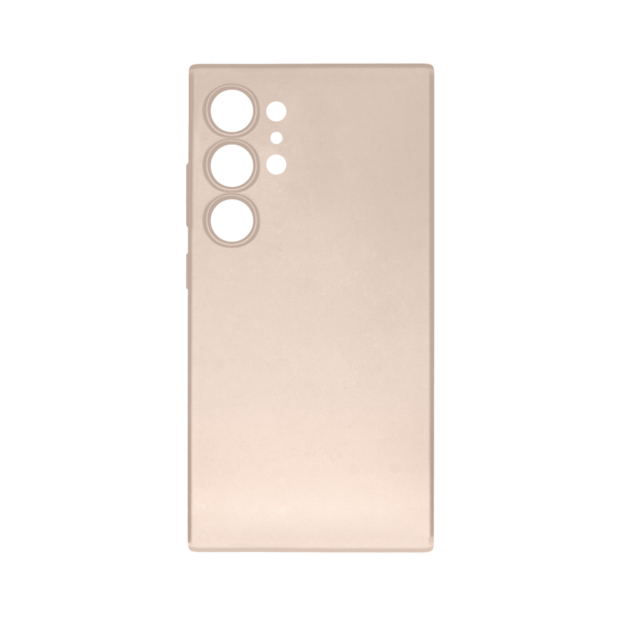 Coque de téléphone Rixus Soft TPU pour Samsung Galaxy S24 Ultra Gold