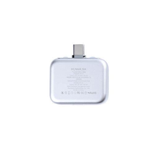 Adaptateur Intelligent USB-C 140W KH-15 Déconnexion Automatique - Argent