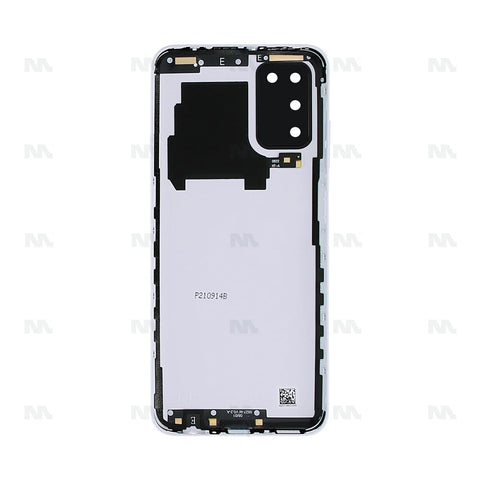 Vitre arrière pour Samsung Galaxy A03s A037F avec objectif blanc OEM