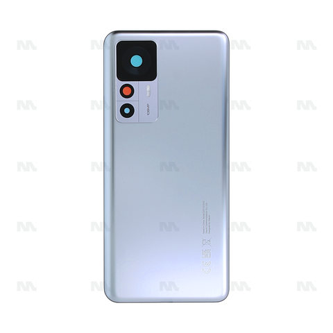 Vitre arrière Xiaomi 12T avec objectif argenté OEM