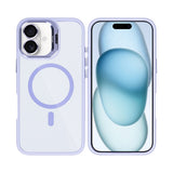 Étui Rixus Classic 03 avec MagSafe pour Apple iPhone 16 Plus violet clair
