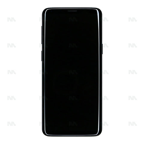 Chassis + Ecran Officiel Service Pack + Vitre pour Samsung Galaxy S9 G960F - Midnight Black