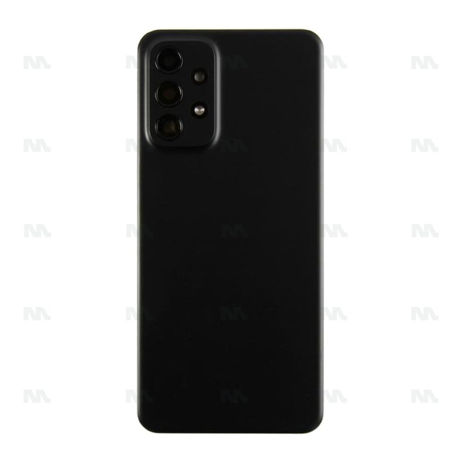 Vitre arrière pour Samsung Galaxy A23 5G A236B avec objectif - Noir - OEM