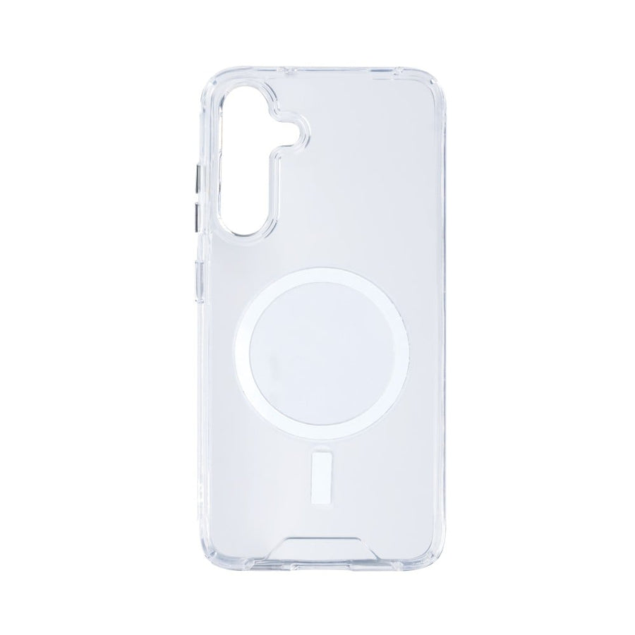 Étui antichoc Rixus en TPU avec MagSafe pour Samsung Galaxy S24 5G transparent