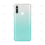 Vitre arrière Oppo A31 avec objectif blanc fantaisie OEM
