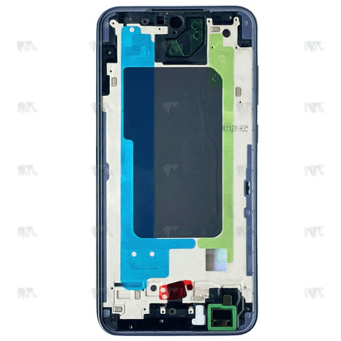 Cadre central bleu marine OEM pour Samsung Galaxy A35 A356B