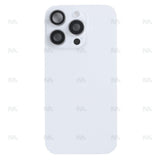 Vitre Arrière avec NFC, cadre d'appareil photo agrandi Titane blanc reconditionné pour Apple iPhone 16 Pro