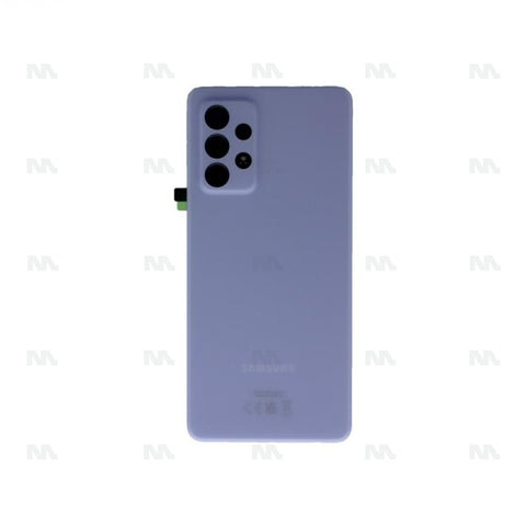 Vitre arrière avec objectif pour Samsung Galaxy A52 4G A525F, A52 5G A526B – Awesome Violet – Original