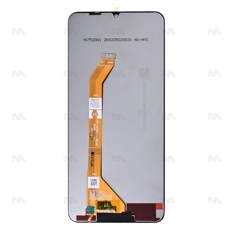 Écran complet sans châssis Original pour Realme Note 70, Note 70T - Noir