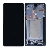 Chassis + Ecran LCD + Vitre pour Samsung Galaxy S25 Ultra S938B Titanium Jet Black Pre - Assembled