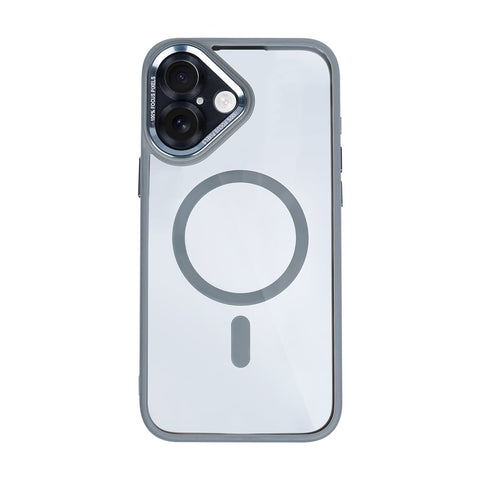 Étui Rixus Classic 04 avec MagSafe pour Apple iPhone 16 Plus gris