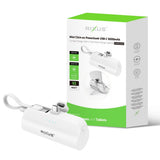 Mini Batterie Externe USB-C 5000mAh Rixus RXPB98WD (Présentoir Comptoir 02)