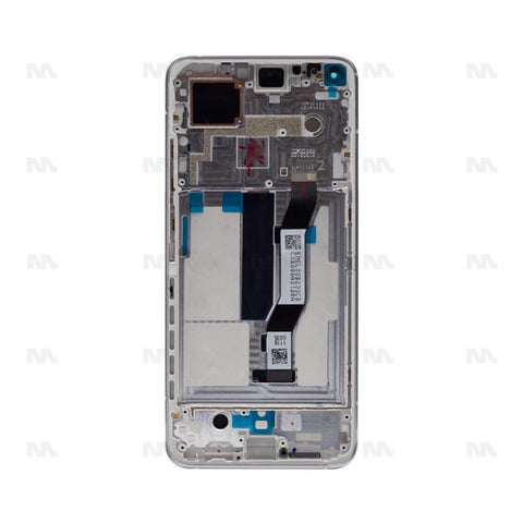 Chassis + Ecran Original Service Pack pour Xiaomi Mi 10T / Mi 10T Pro (5600040J3S00) - Gris (Lunar Silver)