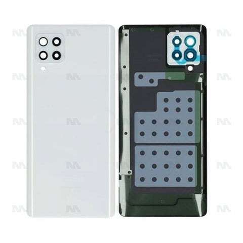 Cache Batterie Avec Lentille Original OEM pour Samsung Galaxy A42 5G A426B - Blanc