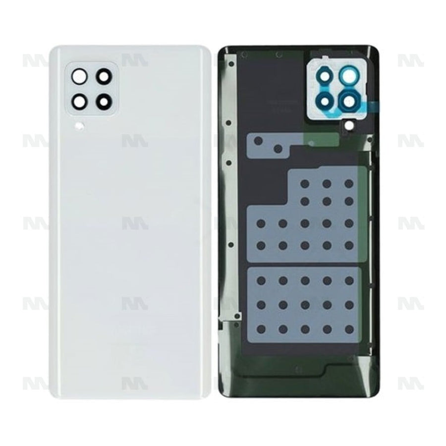 Cache Batterie Avec Lentille Original OEM pour Samsung Galaxy A42 5G A426B - Blanc