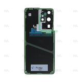 Vitre arrière pour Samsung Galaxy S21 Ultra 5G G998B avec objectif Phantom Titanium OEM
