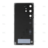 Vitre arrière pour Samsung Galaxy S25 Ultra S938B avec objectif Titanium Jet Black Original