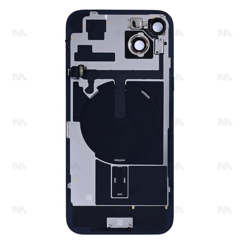 Vitre Arrière avec NFC, cadre de caméra agrandi pour Apple iPhone 15 Plus - Jaune - Reconditionné