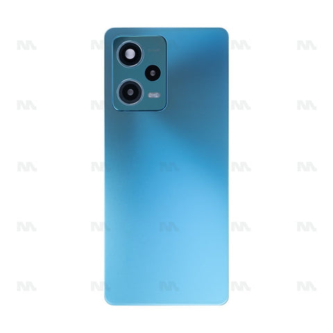 Vitre arrière avec lentille Originale pour Xiaomi Redmi Note 12 Pro 5G - Bleu Givré