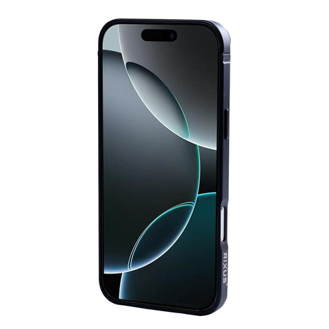 Étui Rixus Crash Guard pour Apple iPhone 16 Pro Noir Titane