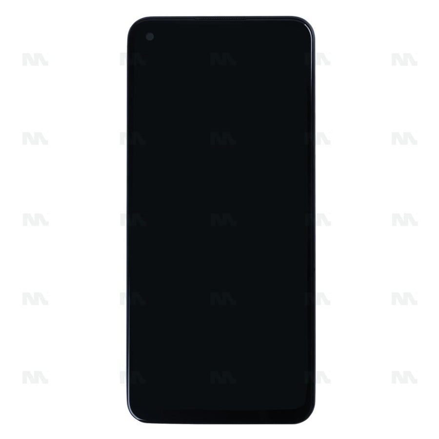 Chassis + Ecran Original OEM + Vitre pour Realme 8i (RMX3151) - Noir