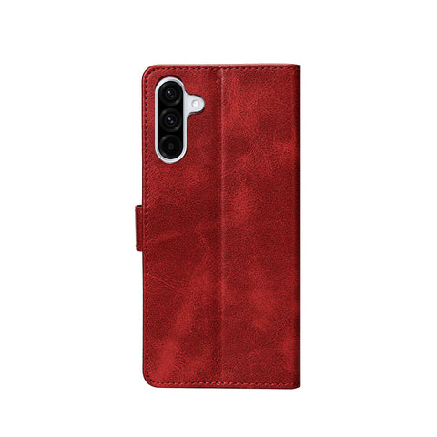 Bibliothèque Rixus pour Samsung Galaxy A36 Rouge foncé
