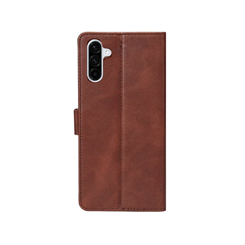 Etui livre pour Samsung Galaxy A36 - Marron