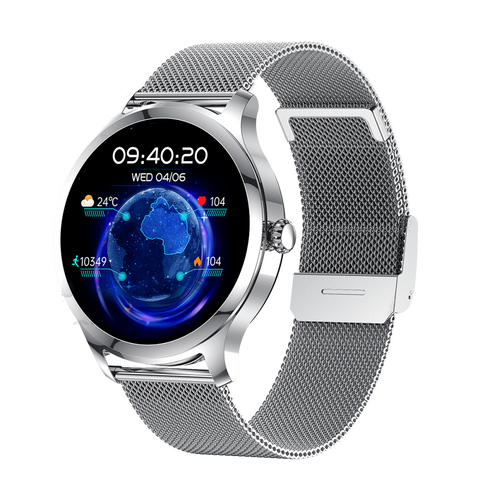Montre connectée Linewear LW92 argentée