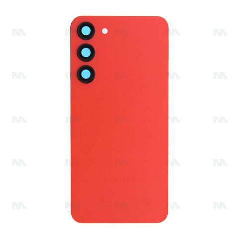 Vitre arrière pour Samsung Galaxy S23 Plus S916B avec objectif rouge OEM