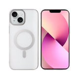 Étui Rixus Instinct Mag pour Apple iPhone 13, 14 Argent