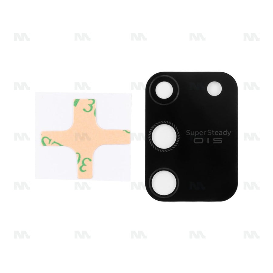 Couvercle d'objectif d'appareil photo pour Samsung Galaxy S10 Lite G770F - Noir - OEM